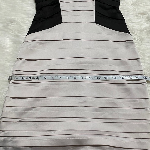 BCBGMAXAZRIA Black and Gray Dress - Picture 7 of 11